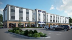 Travelodge, Monks Cross: CGI by Intravenous